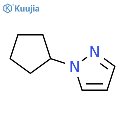 1-cyclopentyl-1H-Pyrazole structure
