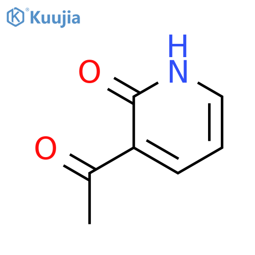 3-acetyl-1H-pyridin-2-one structure