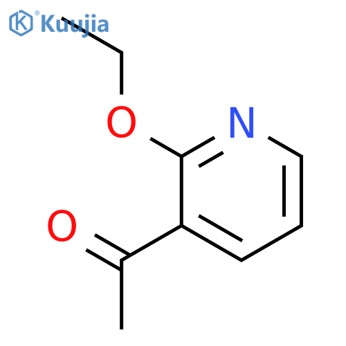 Ethanone, 1-(2-ethoxy-3-pyridinyl)- structure