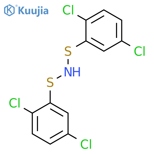 BENZENESULFENAMIDE, 2,5-DICHLORO-N-[(2,5-DICHLOROPHENYL)THIO]- structure