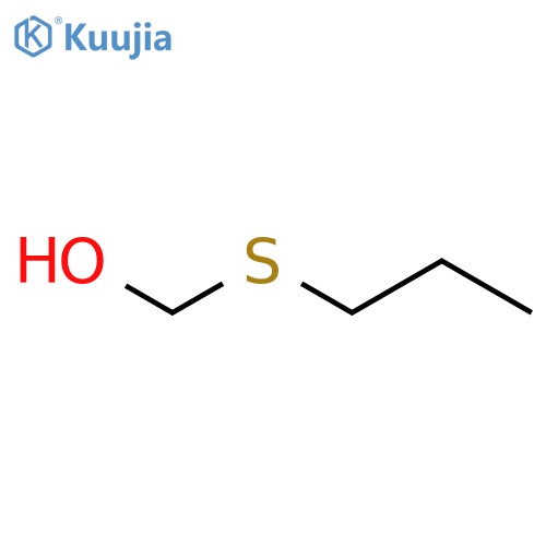 Methanol, (propylthio)- structure