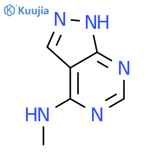 N-Methyl-1H-pyrazolo[3,4-d]pyrimidin-4-amine structure