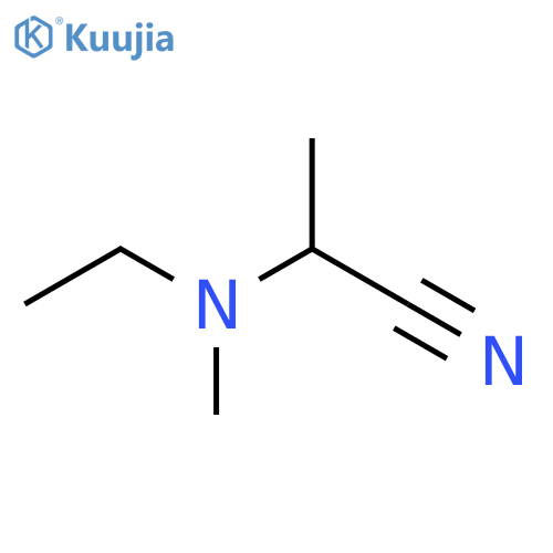 Propanenitrile, 2-(ethylmethylamino)- structure