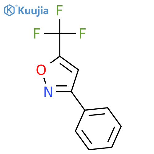 Isoxazole, 3-phenyl-5-(trifluoromethyl)- structure