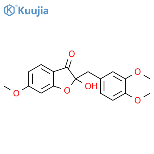 3(2H)-Benzofuranone,2-[(3,4-dimethoxyphenyl)methyl]-2-hydroxy-6-methoxy- structure