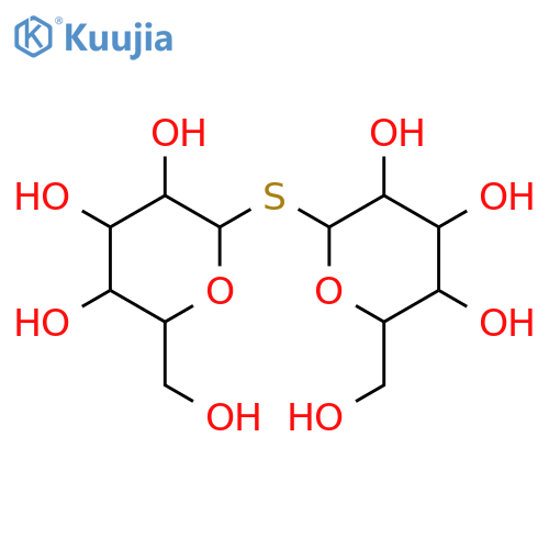 a-D-Glucopyranoside, a-D-glucopyranosyl 1-thio- (9CI) structure