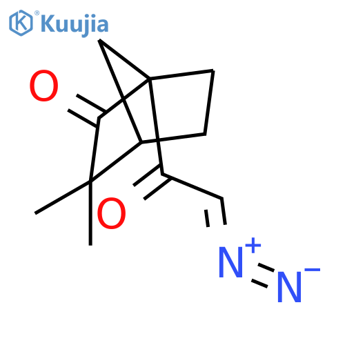 Bicyclo[2.2.1]heptan-2-one, 1-(diazoacetyl)-3,3-dimethyl- structure