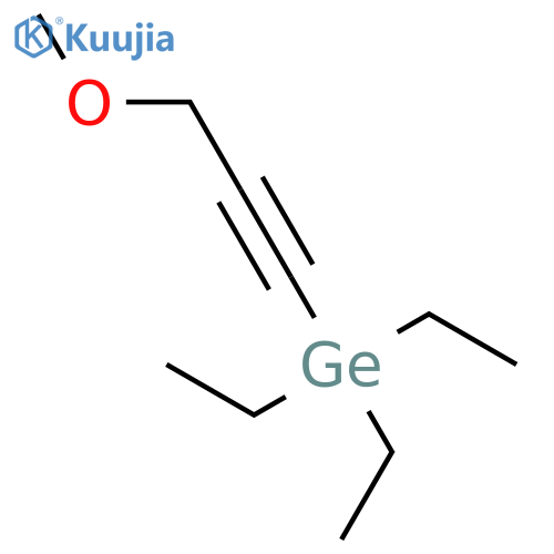 Germane, triethyl(3-methoxy-1-propynyl)- structure