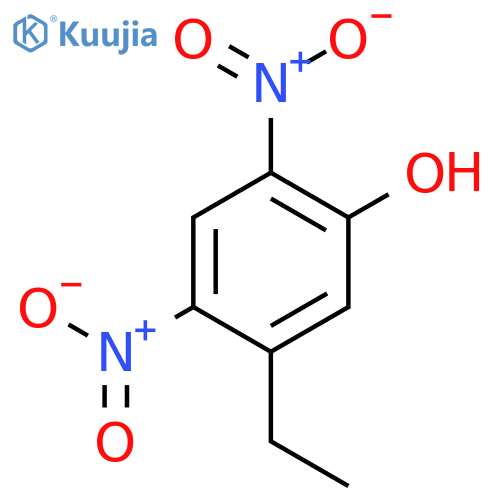 5-ethyl-2,4-dinitro-phenol structure