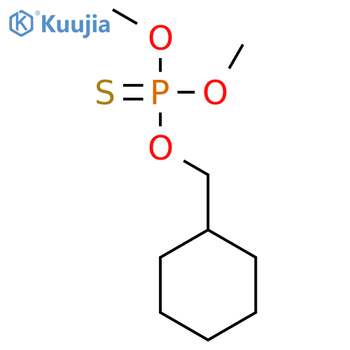 O-cyclohexylmethyl O,O-dimethyl phosphorothioate structure