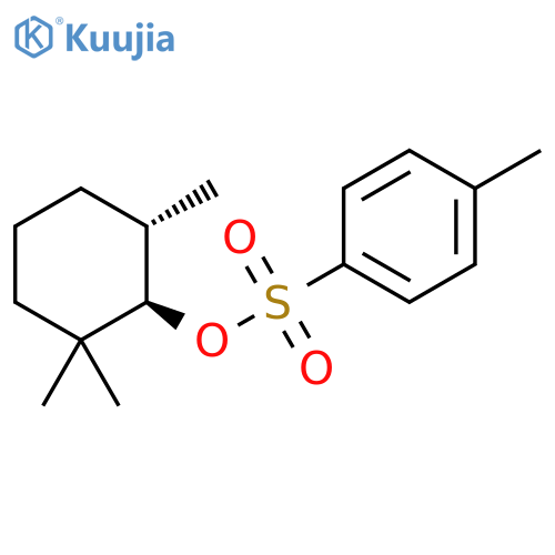 Cyclohexanol, 2,2,6-trimethyl-, 4-methylbenzenesulfonate, trans- structure