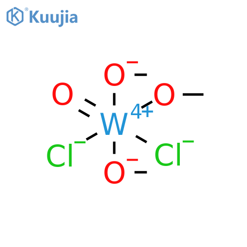 Tungsten, dichloro(methanol)dimethoxyoxo- (9CI) structure