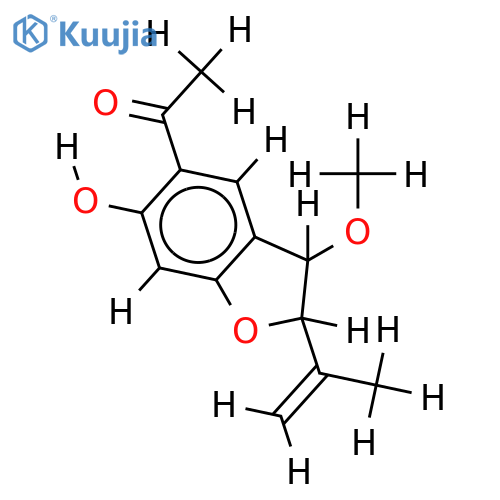 6-Hydroxy-3beta-methoxytremetone structure