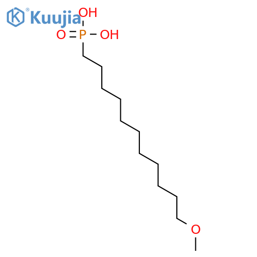Phosphonic acid, (11-methoxyundecyl)- structure