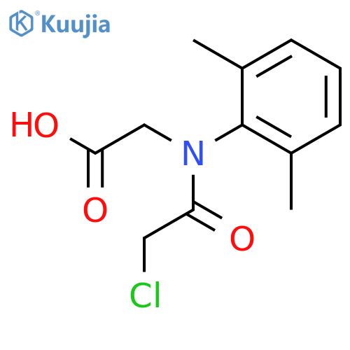 GLYCINE, N-(CHLOROACETYL)-N-(2,6-DIMETHYLPHENYL)- structure