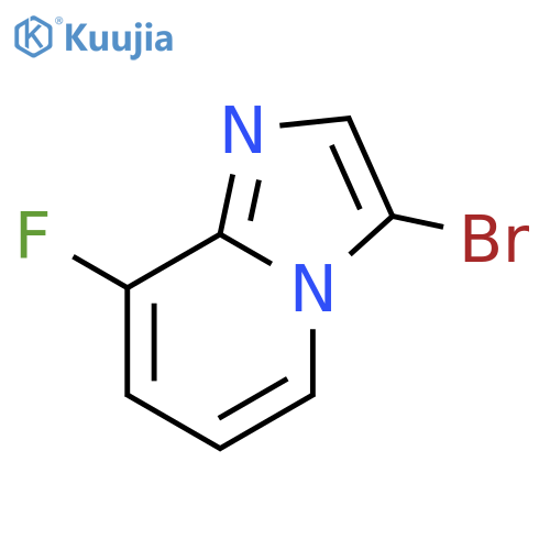 3-Bromo-8-fluoroimidazo1,2-apyridine structure