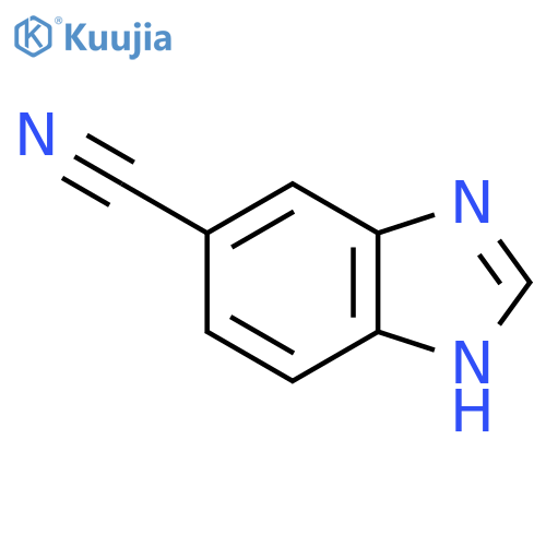 1H-1,3-benzodiazole-6-carbonitrile structure