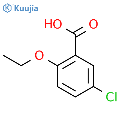 5-Chloro-2-ethoxybenzoic acid structure