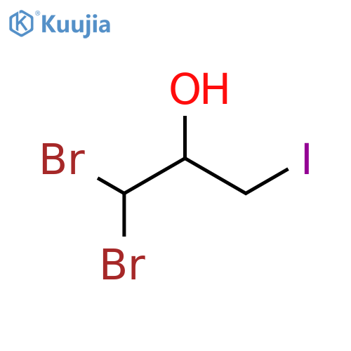 2-Propanol, 1,1-dibromo-3-iodo- structure