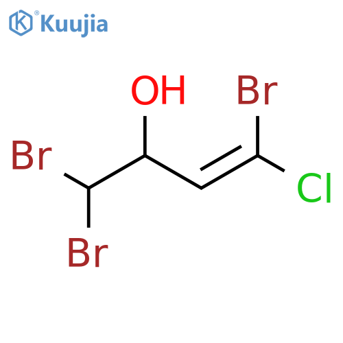 3-Buten-2-ol, 1,1,4-tribromo-4-chloro- structure