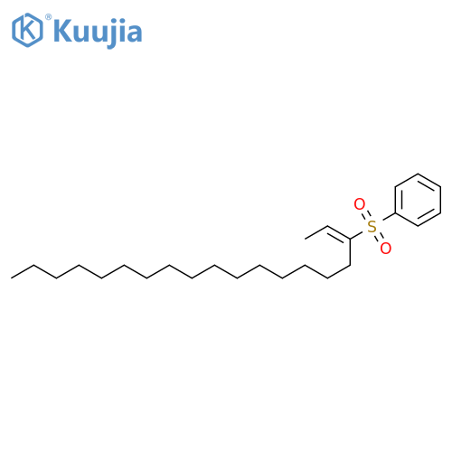 Benzene, [(1-ethylideneheptadecyl)sulfonyl]-, (E)- structure