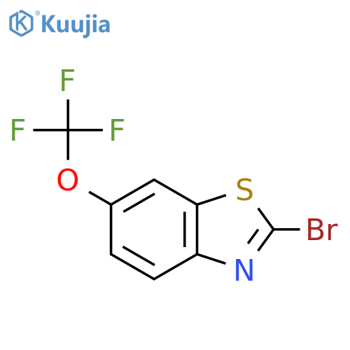2-Bromo-6-(trifluoromethoxy)benzothiazole structure