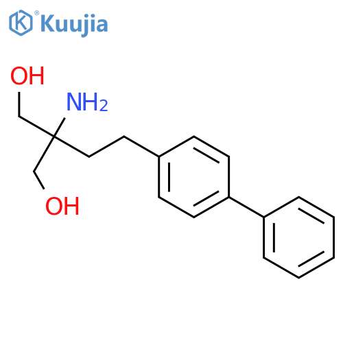 1,3-PROPANEDIOL, 2-AMINO-2-(2-[1,1'-BIPHENYL]-4-YLETHYL)- structure
