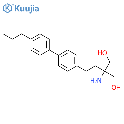1,3-PROPANEDIOL, 2-AMINO-2-[2-(4'-PROPYL[1,1'-BIPHENYL]-4-YL)ETHYL]- structure