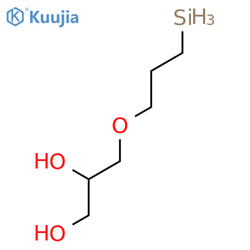 1,2-Propanediol, 3-(3-silylpropoxy)- structure