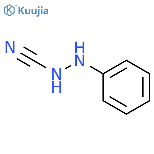 Hydrazinecarbonitrile, 2-phenyl- structure