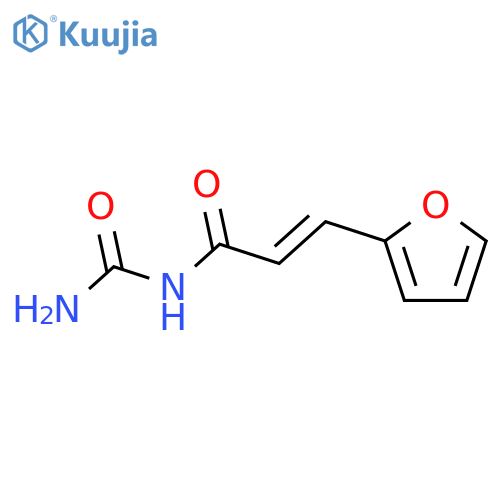 2-Propenamide, N-(aminocarbonyl)-3-(2-furanyl)- structure