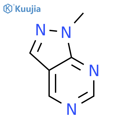 1-Methyl-1H-pyrazolo3,4-dpyrimidine structure