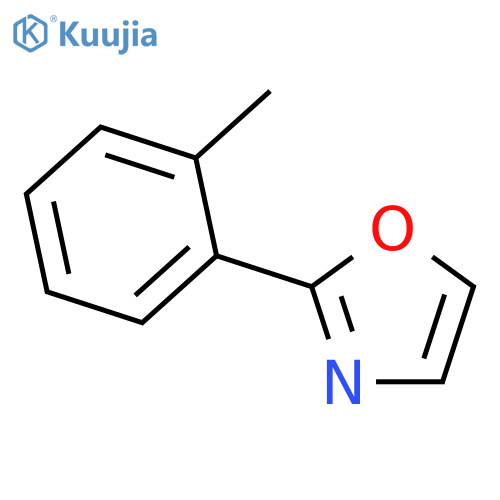 2-(2-methylphenyl)-1,3-oxazole structure