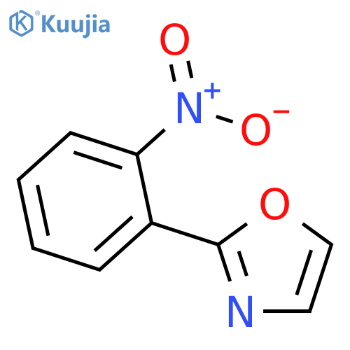 2-(2-nitrophenyl)-1,3-oxazole structure