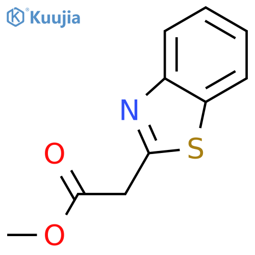 2-Benzothiazoleaceticacid,methylester(9CI) structure