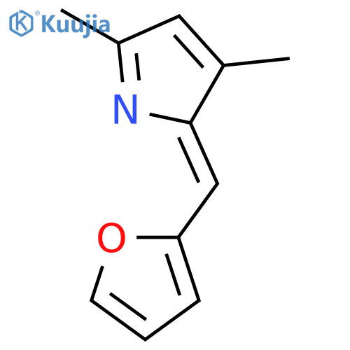 2H-Pyrrole, 2-(2-furanylmethylene)-3,5-dimethyl- structure