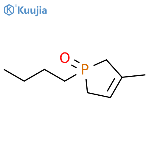 1H-Phosphole, 1-butyl-2,5-dihydro-3-methyl-, 1-oxide structure