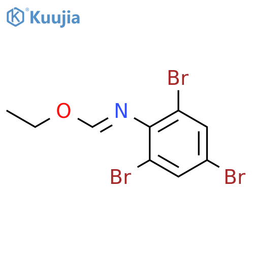 METHANIMIDIC ACID, N-(2,4,6-TRIBROMOPHENYL)-, ETHYL ESTER structure