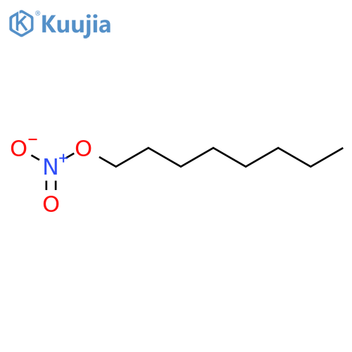 Nitric acid, octylester structure