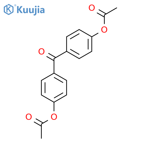 [4-(4-acetyloxybenzoyl)phenyl] Acetate structure