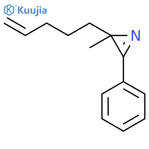 2H-Azirine, 2-methyl-2-(4-pentenyl)-3-phenyl- structure