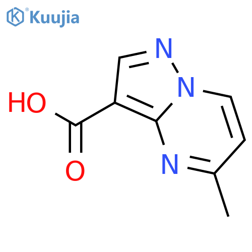 5-methylpyrazolo[1,5-a]pyrimidine-3-carboxylic acid structure