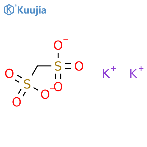 Dipotassium methanedisulfonate structure