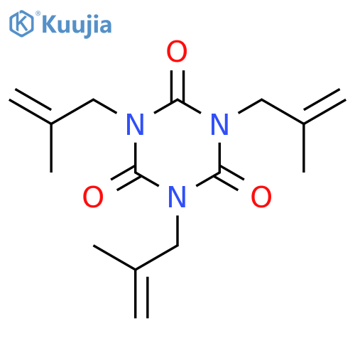 1,3,5-Tris(2-methylallyl)-1,3,5-triazinane-2,4,6-trione structure