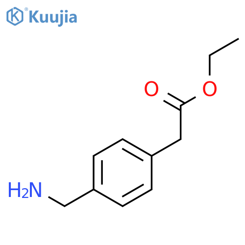 ethyl 2-4-(aminomethyl)phenylacetate structure