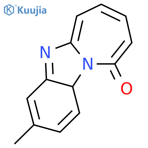 10H-AZEPINO[1,2-A]BENZIMIDAZOL-10-ONE, 3-METHYL- structure