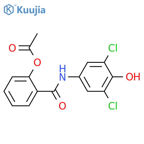 BENZAMIDE, 2-(ACETYLOXY)-N-(3,5-DICHLORO-4-HYDROXYPHENYL)- structure