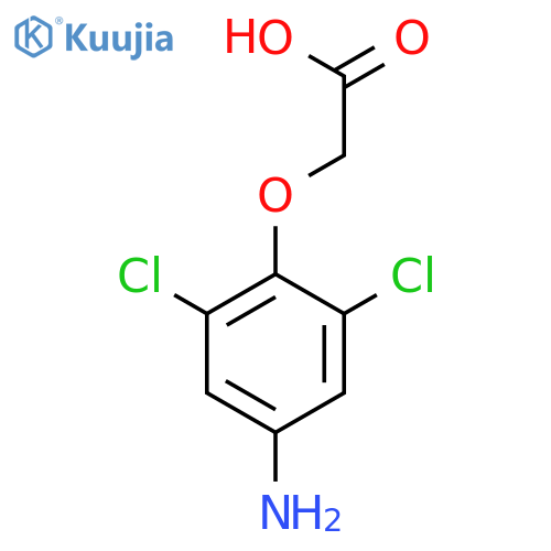 ACETIC ACID, (4-AMINO-2,6-DICHLOROPHENOXY)- structure