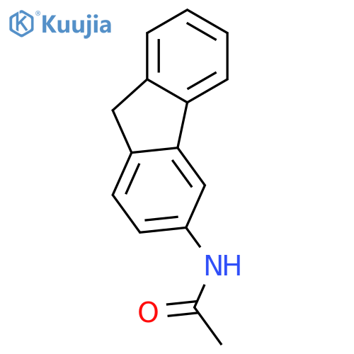 Acetamide,N-9H-fluoren-3-yl- structure