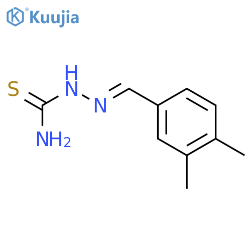 Hydrazinecarbothioamide,2-[(3,4-dimethylphenyl)methylene]- structure
